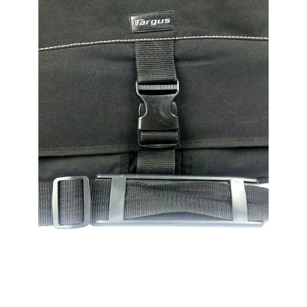 Targus 15.6 Laptop Bag Messenger Organizer Travel Carrier School Business Canvas